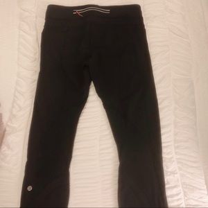Lululemon Run: Inspire Crop II Black
